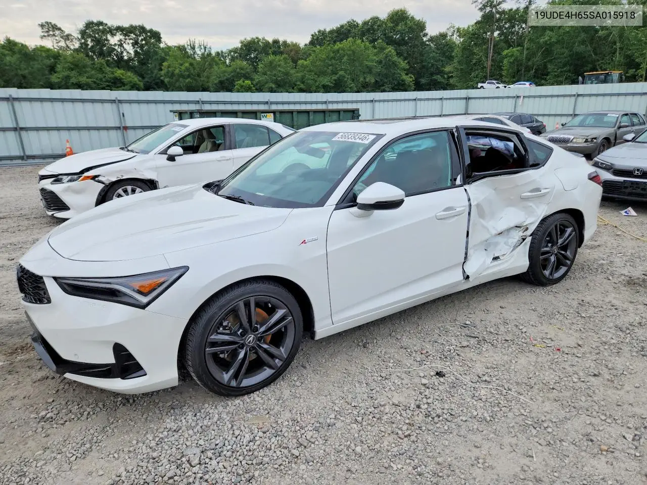 2025 Acura Integra A-Spec Tech VIN: 19UDE4H65SA015918 Lot: 56839346