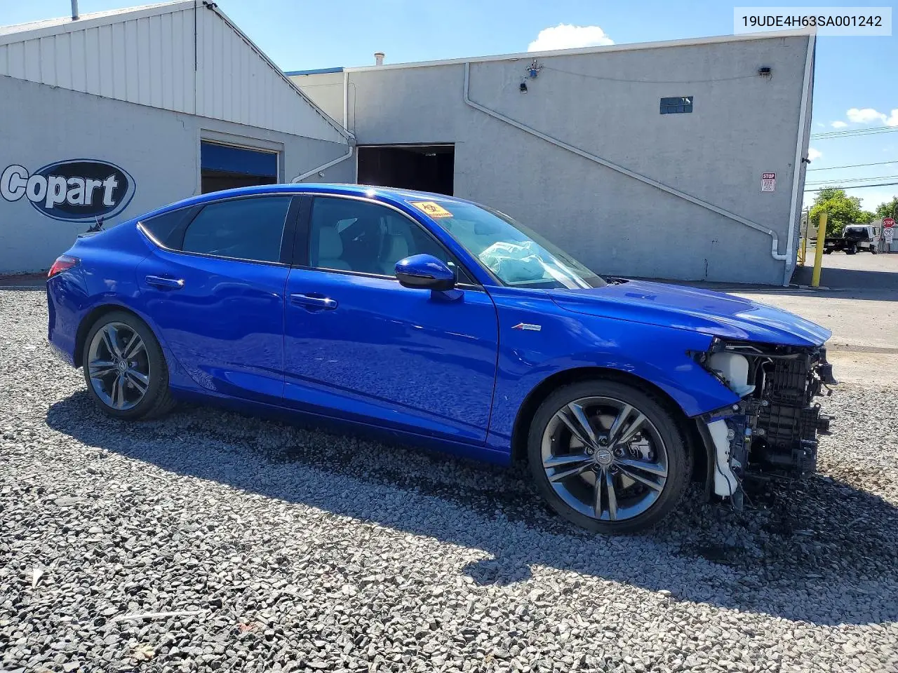2025 Acura Integra A-Spec Tech VIN: 19UDE4H63SA001242 Lot: 57330396