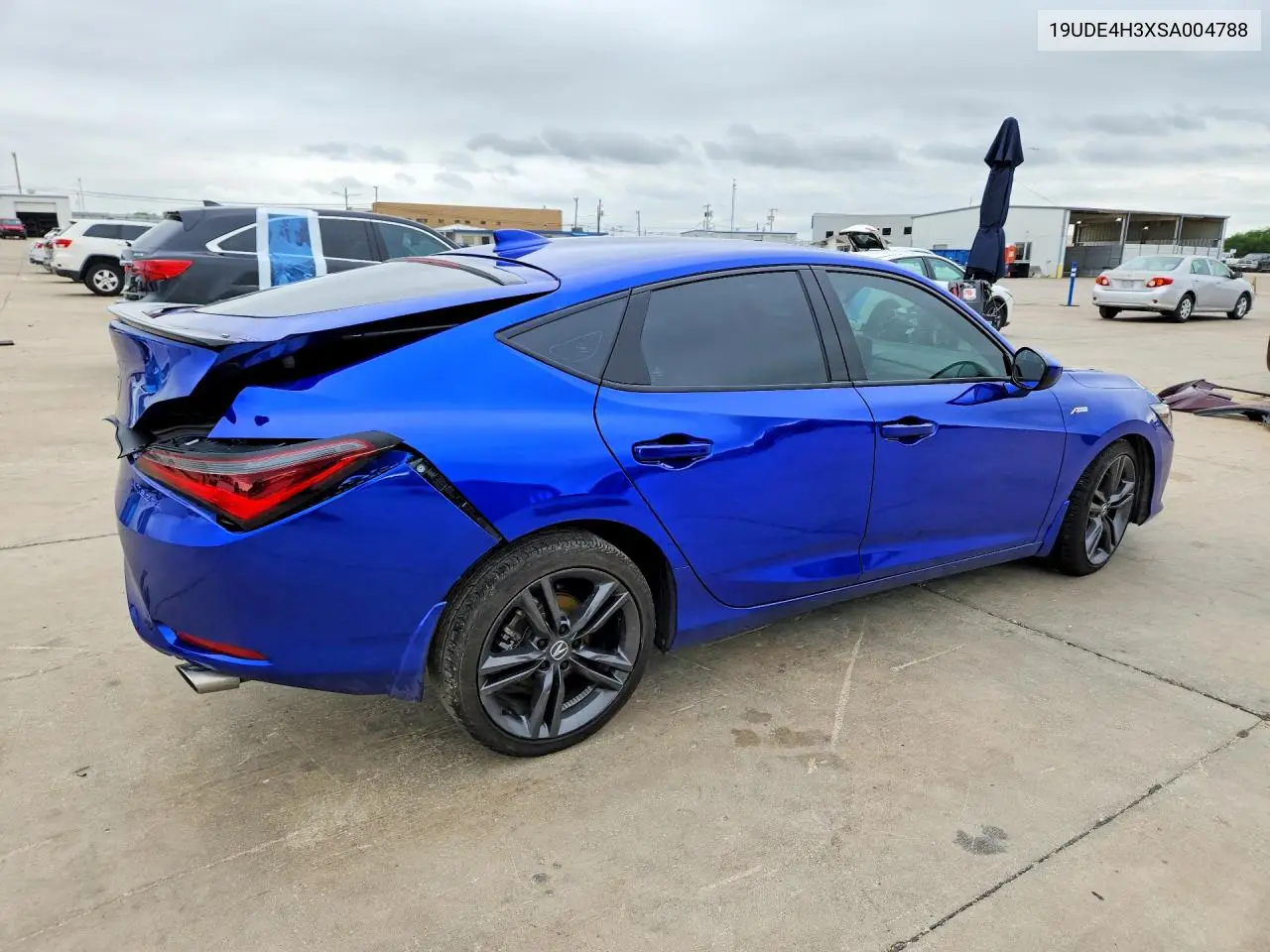 2025 Acura Integra A-Spec VIN: 19UDE4H3XSA004788 Lot: 57395226