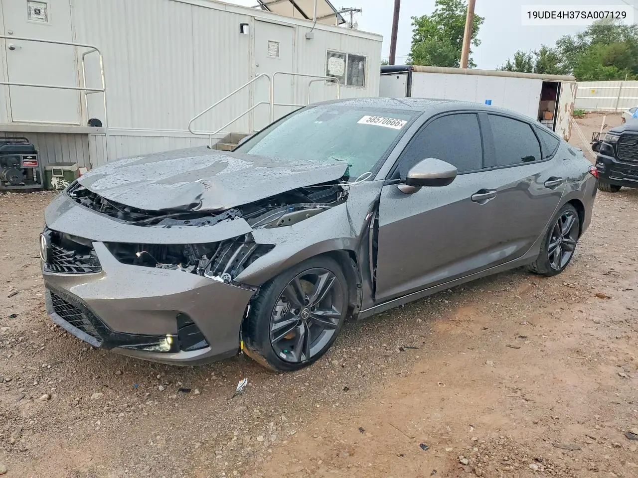 2025 Acura Integra A-Spec VIN: 19UDE4H37SA007129 Lot: 58570666