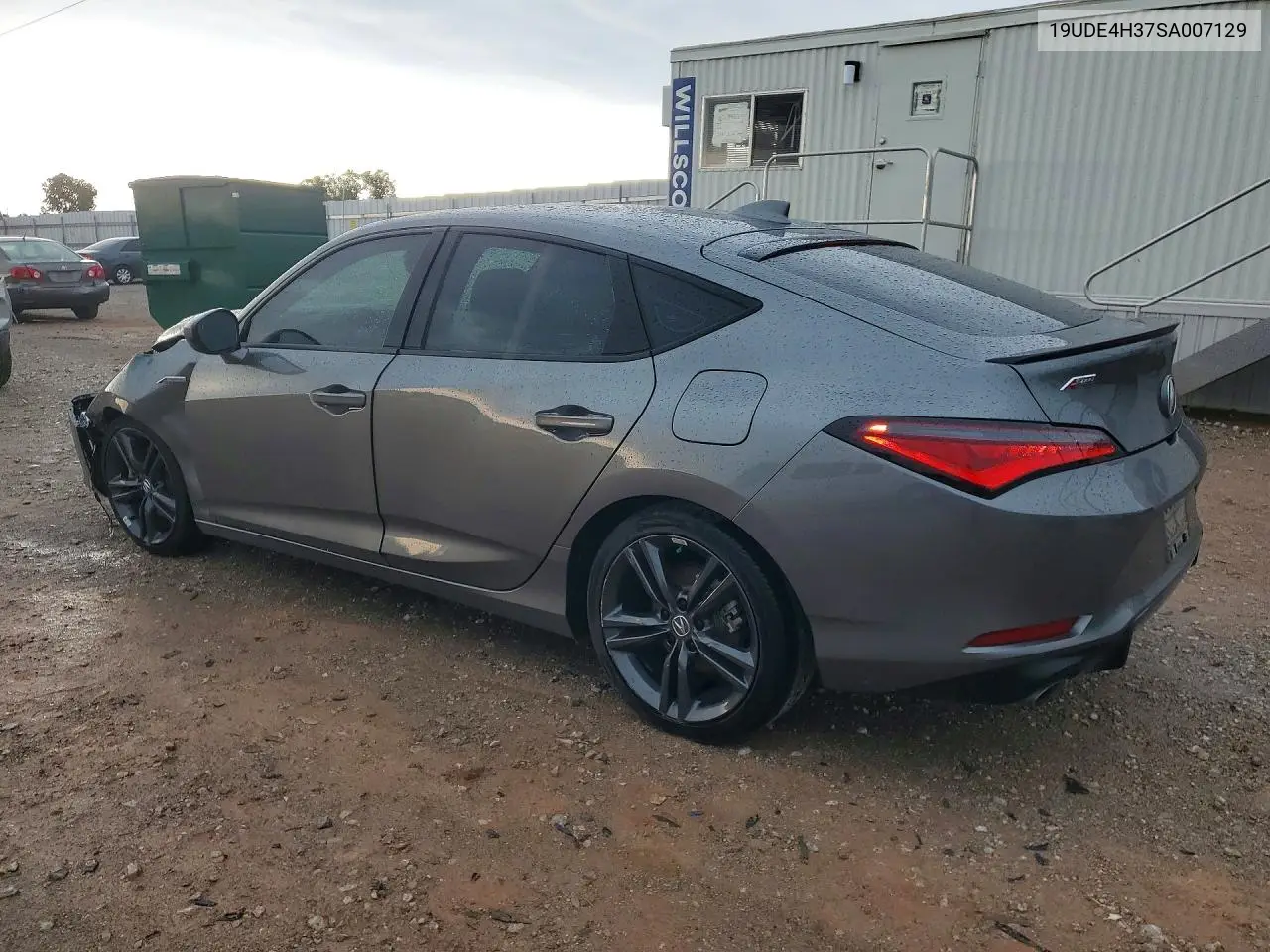 2025 Acura Integra A-Spec VIN: 19UDE4H37SA007129 Lot: 58570666