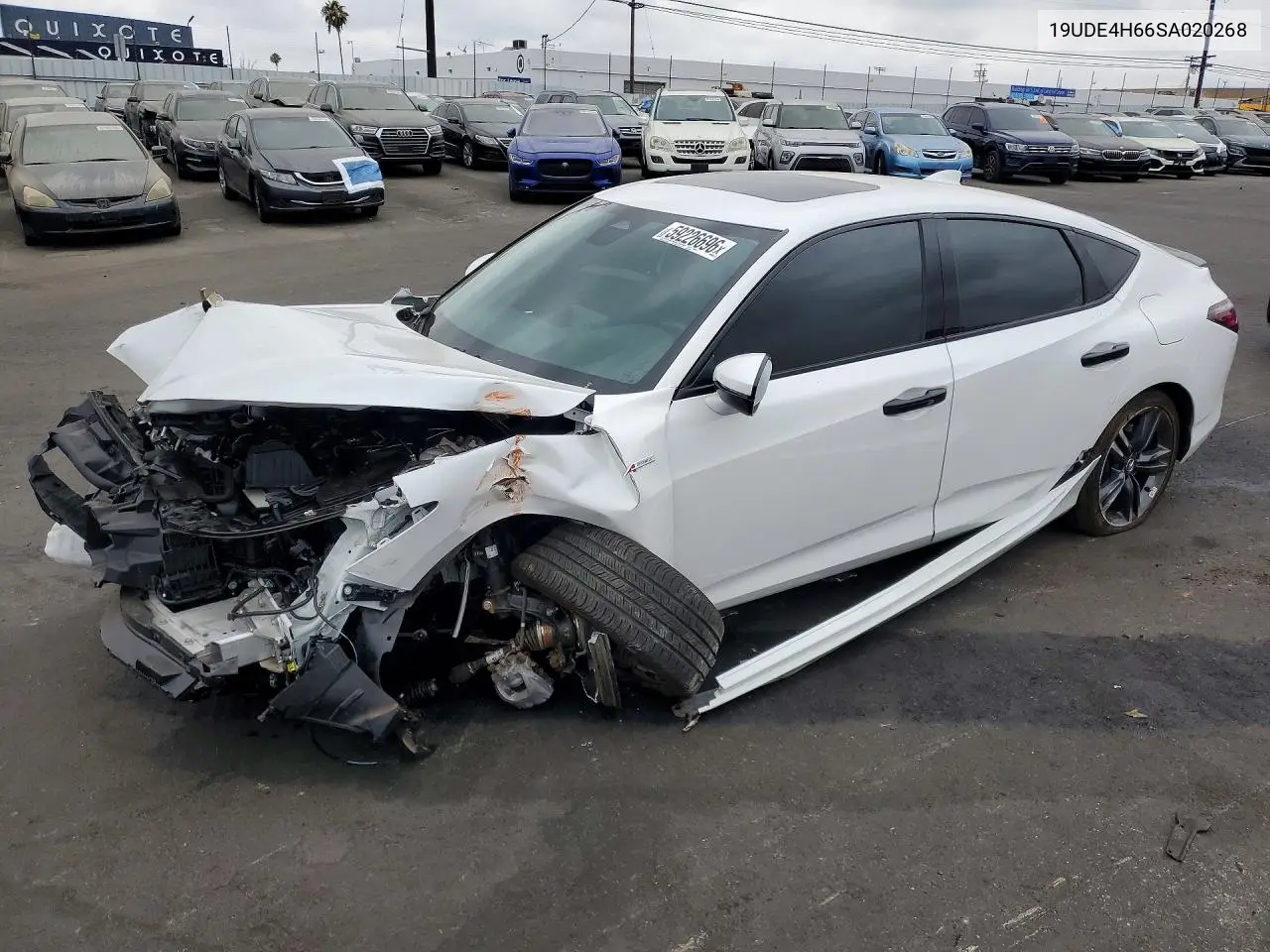 2025 Acura Integra A-Spec Tech VIN: 19UDE4H66SA020268 Lot: 59226696