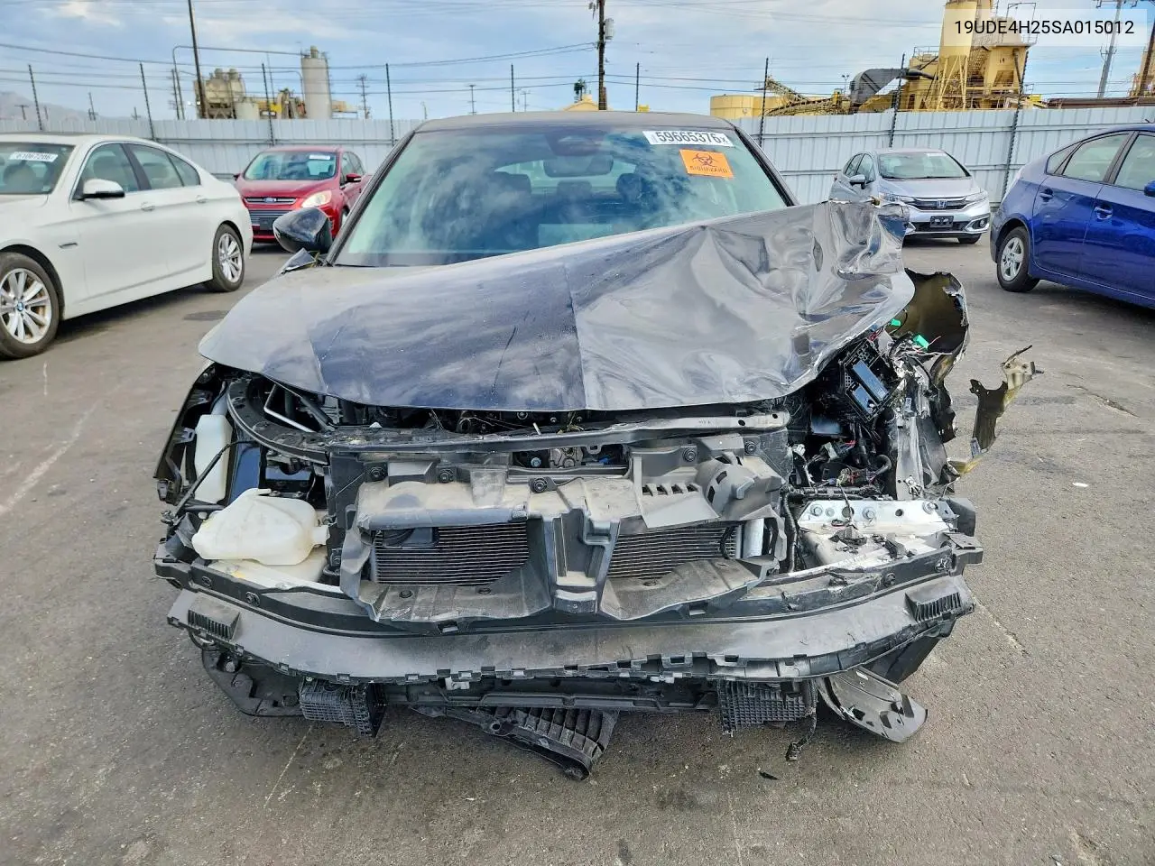 2025 Acura Integra VIN: 19UDE4H25SA015012 Lot: 59665376