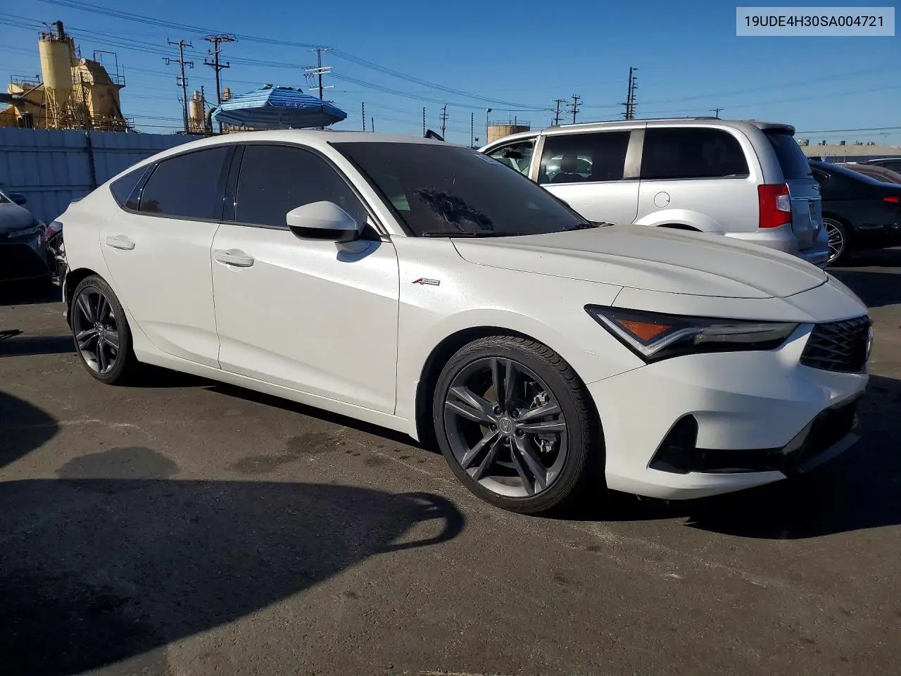 2025 Acura Integra A-Spec VIN: 19UDE4H30SA004721 Lot: 59742746
