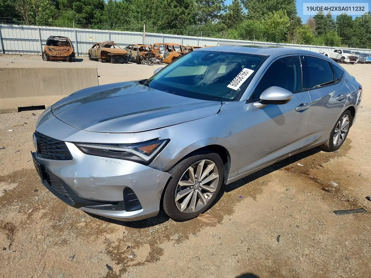 2025 Acura Integra VIN: 19UDE4H2XSA011232 Lot: 60058766