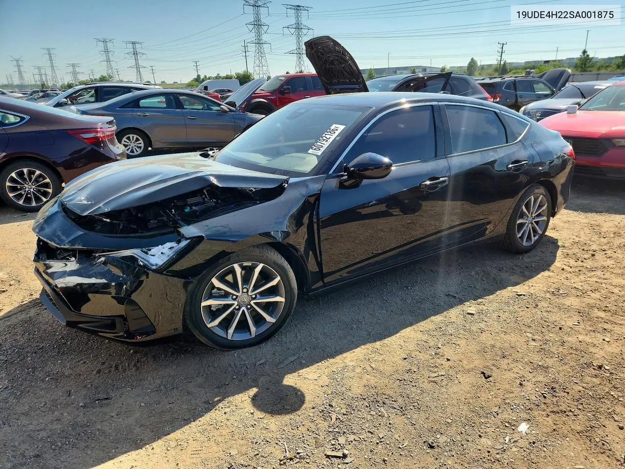 2025 Acura Integra VIN: 19UDE4H22SA001875 Lot: 60792186