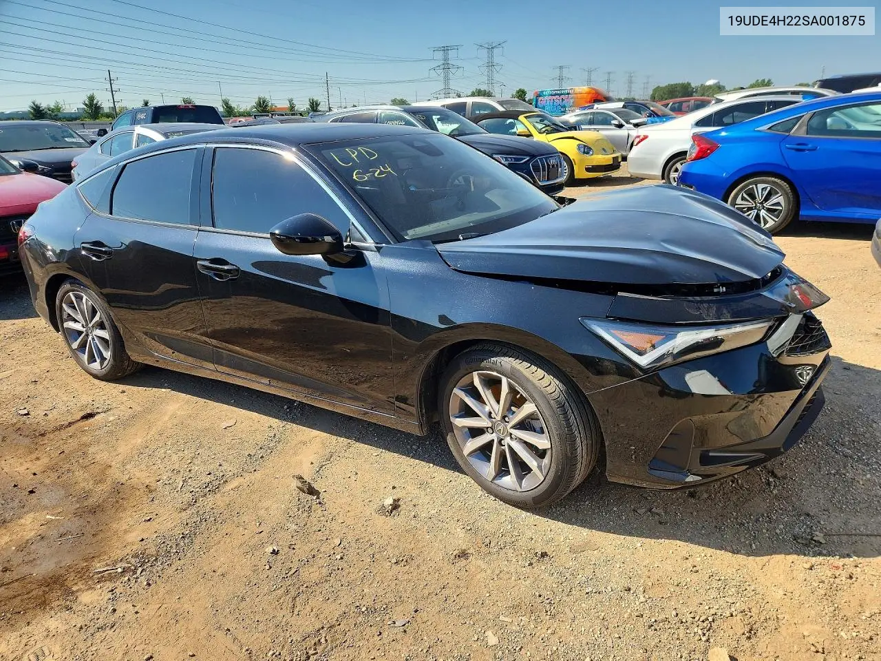 2025 Acura Integra VIN: 19UDE4H22SA001875 Lot: 60792186