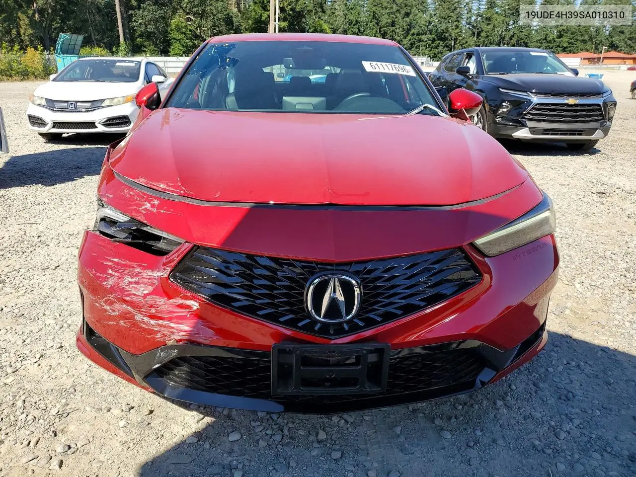 2025 Acura Integra A-Spec VIN: 19UDE4H39SA010310 Lot: 61117696