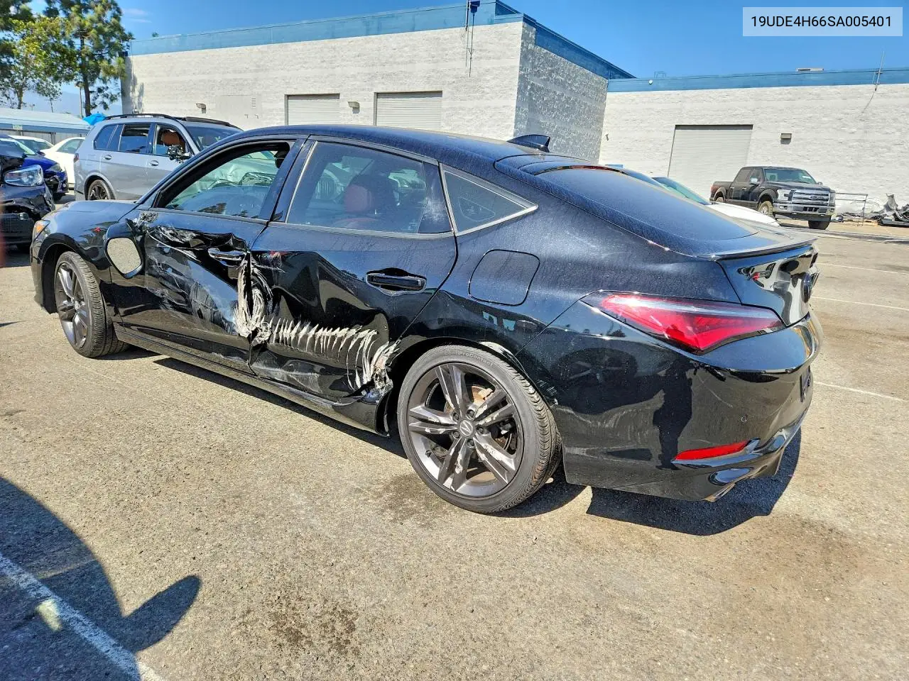2025 Acura Integra A-Spec Tech VIN: 19UDE4H66SA005401 Lot: 61707386