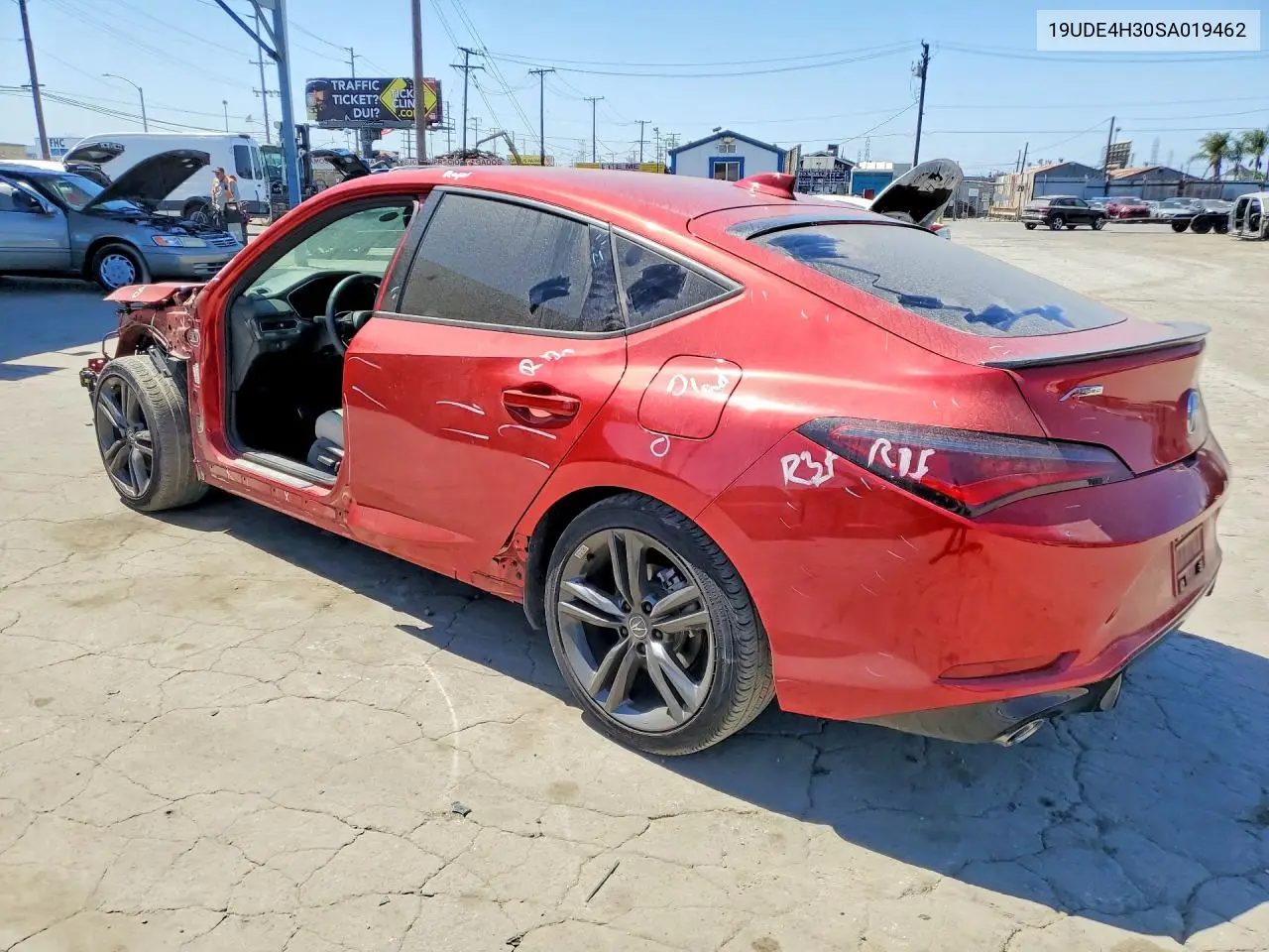 2025 Acura Integra A-Spec VIN: 19UDE4H30SA019462 Lot: 85608105