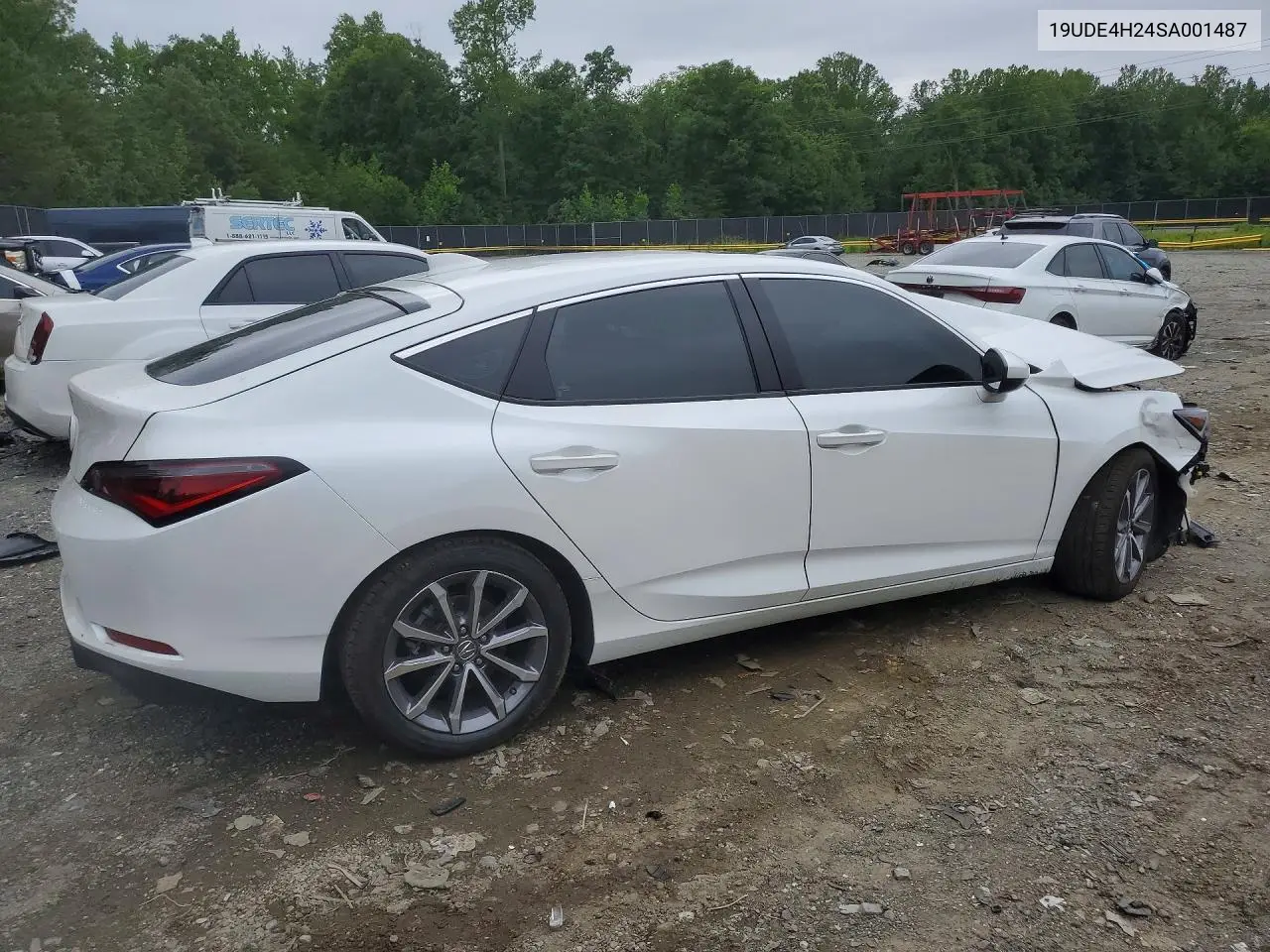 2025 Acura Integra VIN: 19UDE4H24SA001487 Lot: 85773475