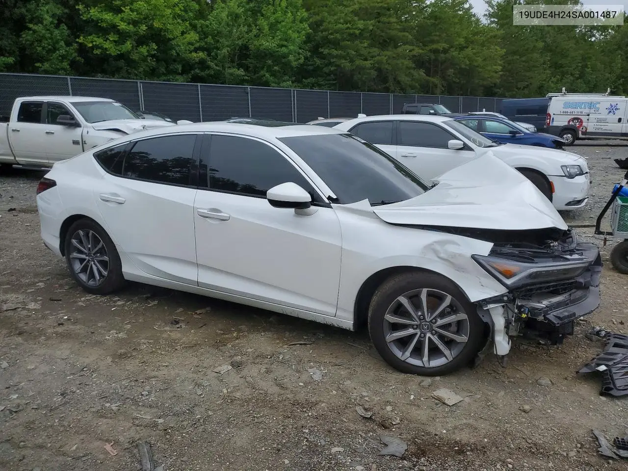 2025 Acura Integra VIN: 19UDE4H24SA001487 Lot: 85773475