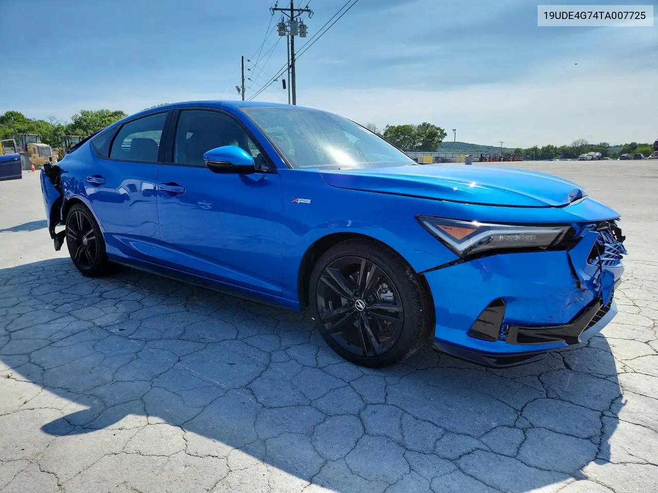 2026 Acura Integra A-Spec Tech VIN: 19UDE4G74TA007725 Lot: 53975186