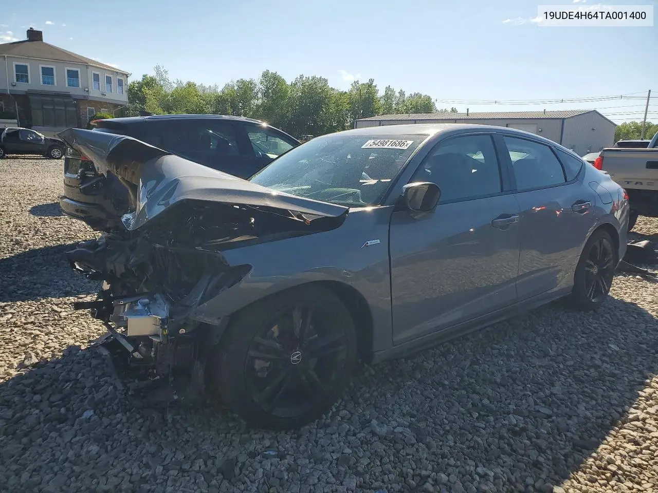 2026 Acura Integra A-Spec Tech VIN: 19UDE4H64TA001400 Lot: 54981686