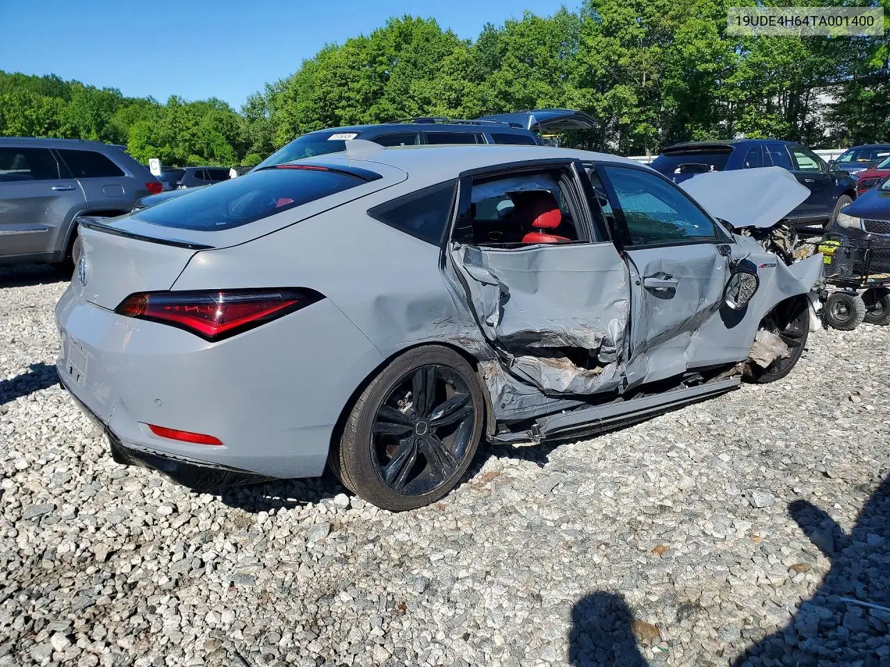 2026 Acura Integra A-Spec Tech VIN: 19UDE4H64TA001400 Lot: 54981686