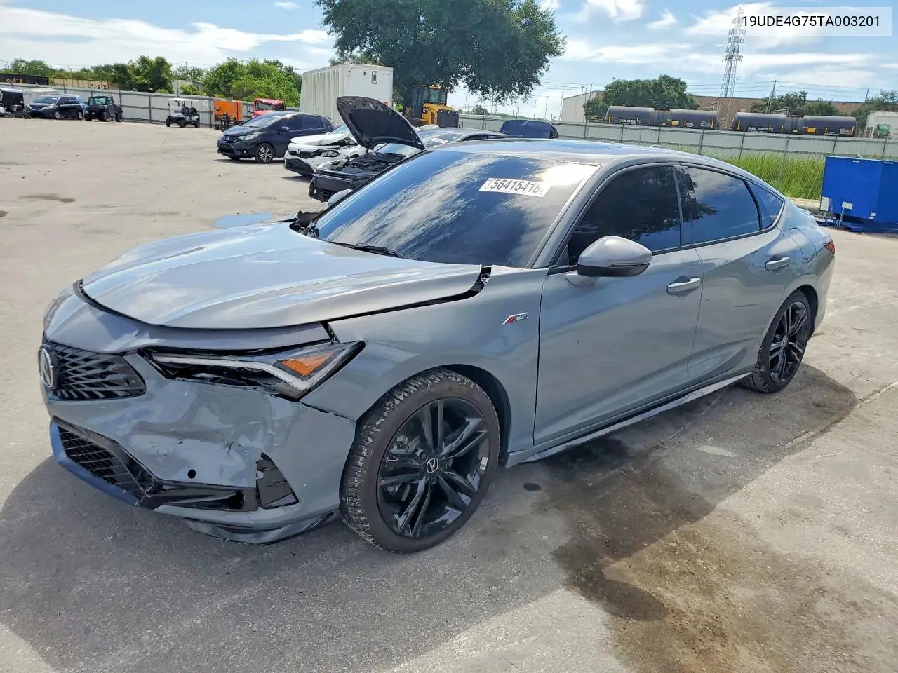 2026 Acura Integra A-Spec Tech VIN: 19UDE4G75TA003201 Lot: 56415416