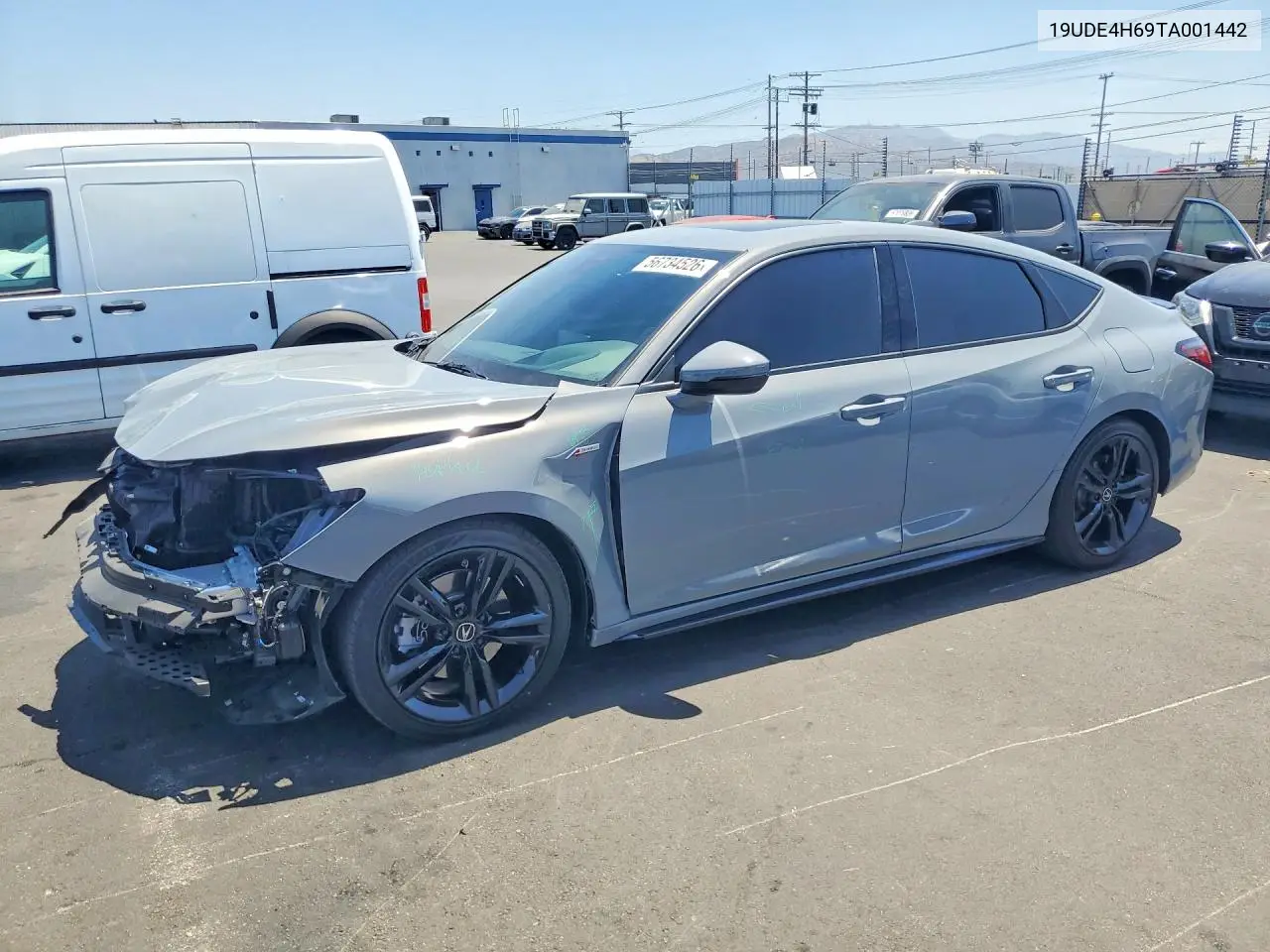 2026 Acura Integra A-Spec Tech VIN: 19UDE4H69TA001442 Lot: 56734526