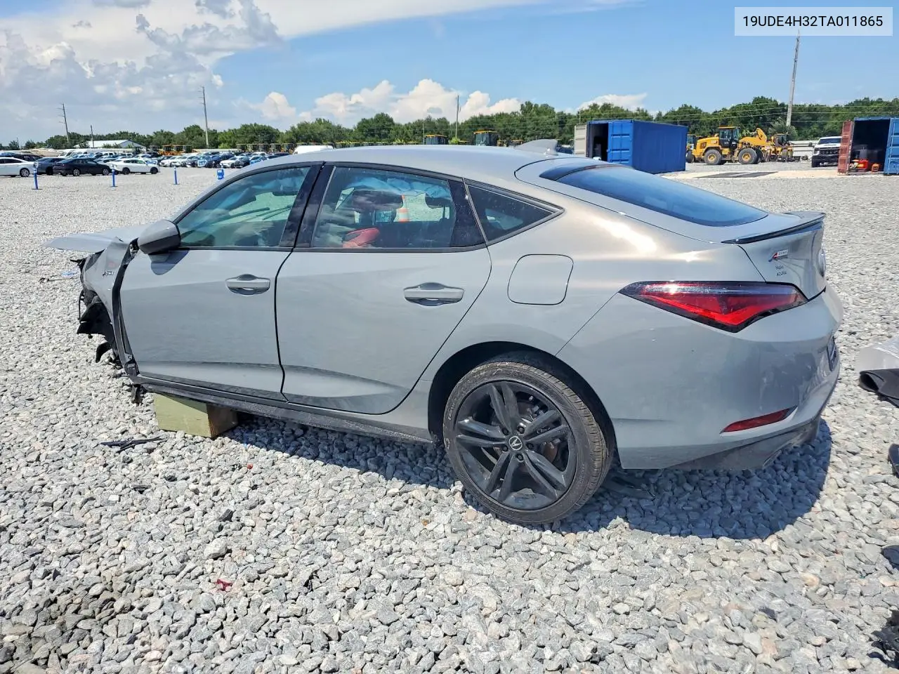 2026 Acura Integra A-Spec VIN: 19UDE4H32TA011865 Lot: 57418286