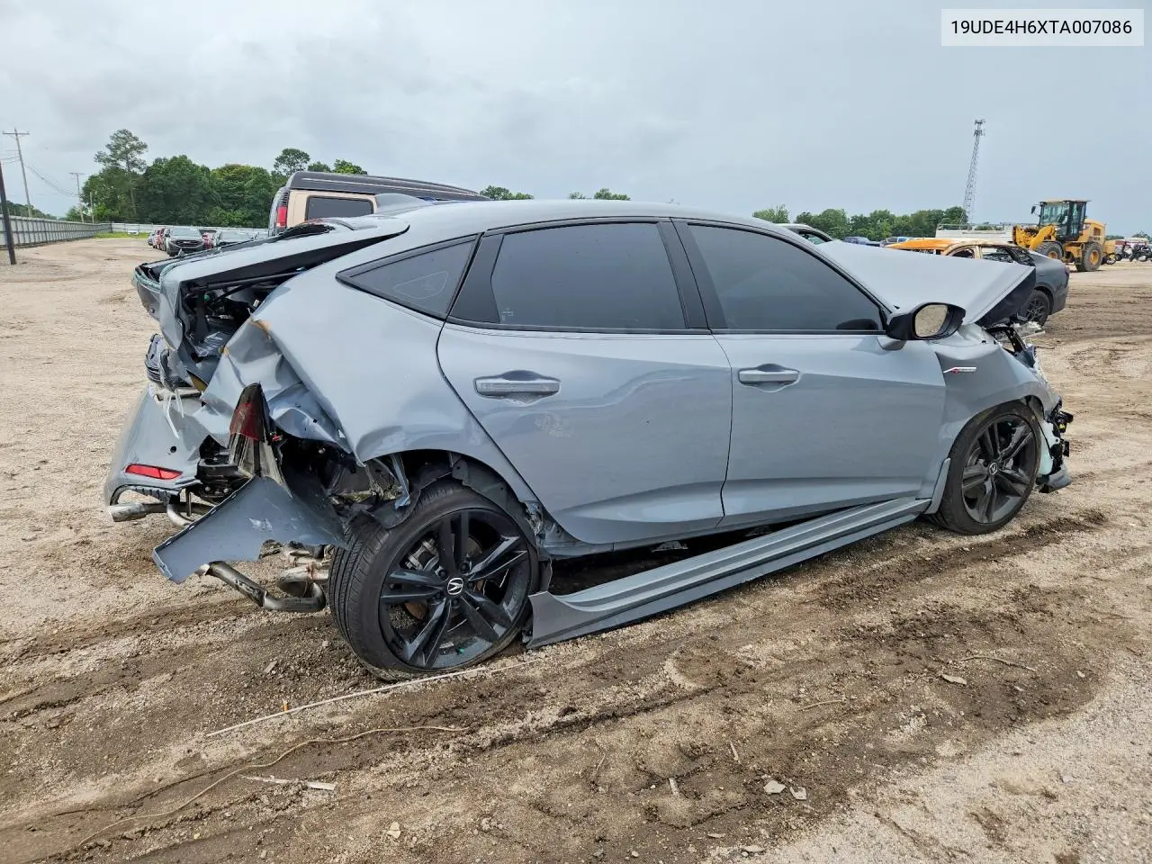 2026 Acura Integra A-Spec Tech VIN: 19UDE4H6XTA007086 Lot: 57905186