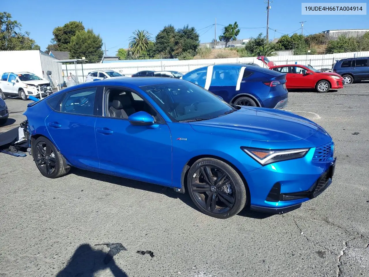 2026 Acura Integra A-Spec Tech VIN: 19UDE4H66TA004914 Lot: 60987536