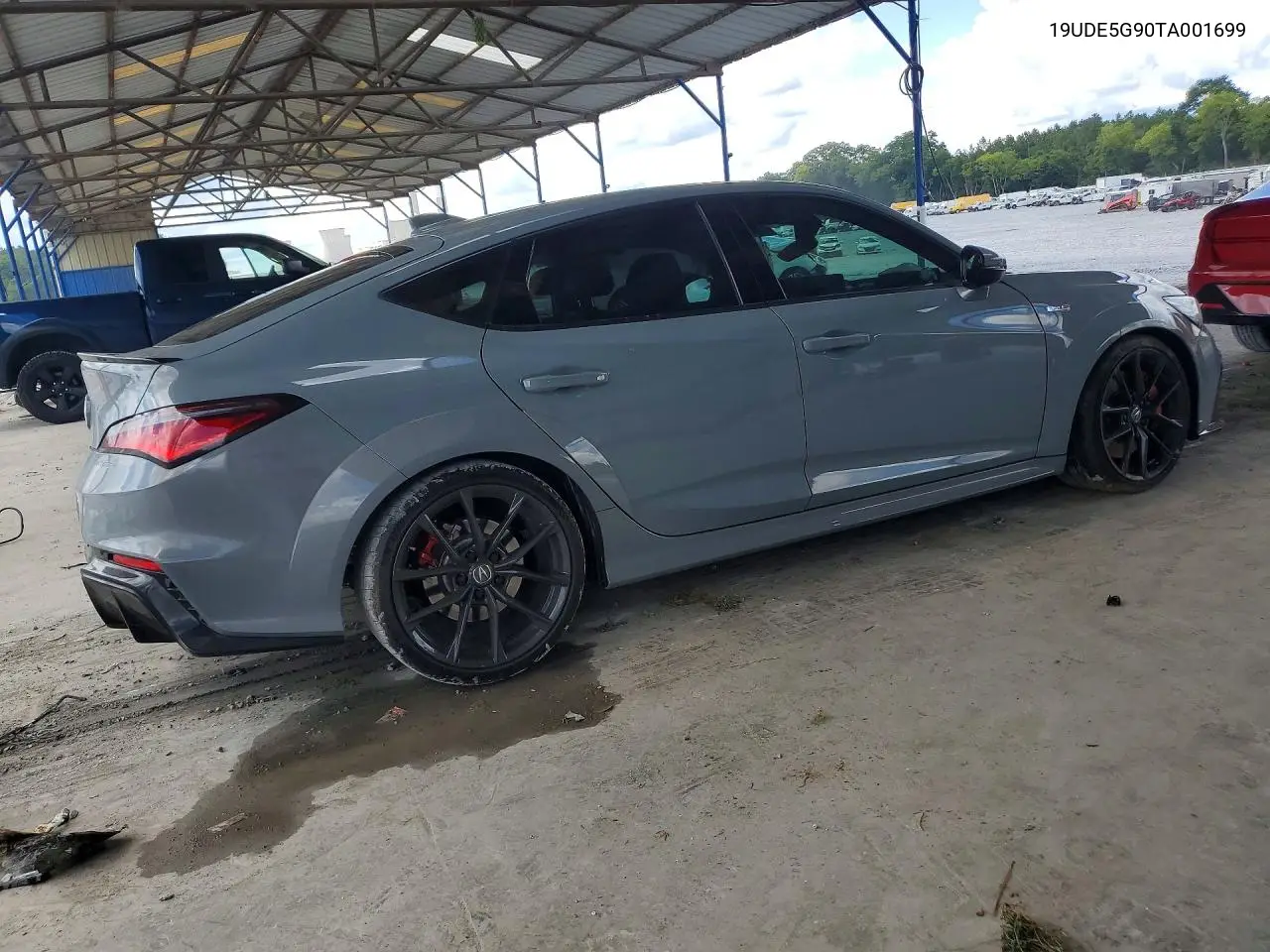 2026 Acura Integra Type S VIN: 19UDE5G90TA001699 Lot: 61072326