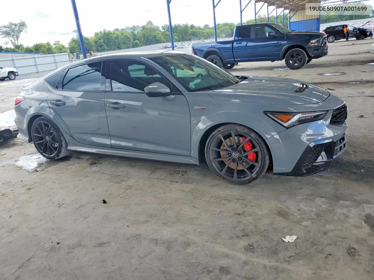 2026 Acura Integra Type S VIN: 19UDE5G90TA001699 Lot: 61072326
