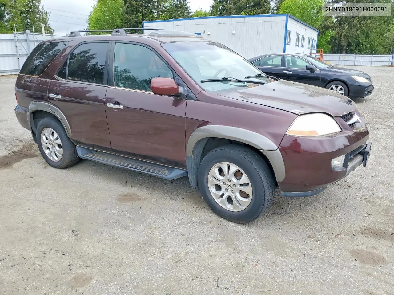 2001 Acura Mdx Touring VIN: 2HNYD18691H000091 Lot: 48547226