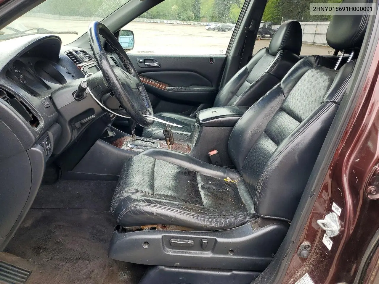 2001 Acura Mdx Touring VIN: 2HNYD18691H000091 Lot: 48547226