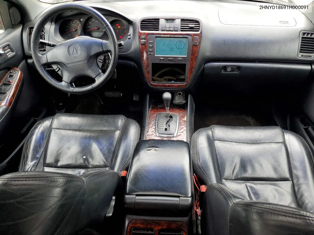 2001 Acura Mdx Touring VIN: 2HNYD18691H000091 Lot: 48547226