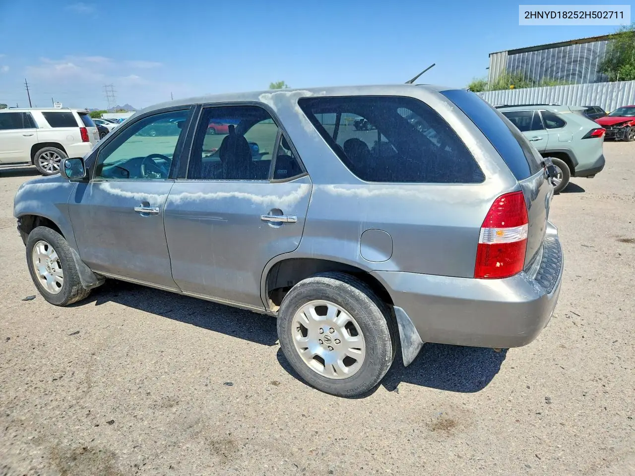 2002 Acura Mdx VIN: 2HNYD18252H502711 Lot: 53038526