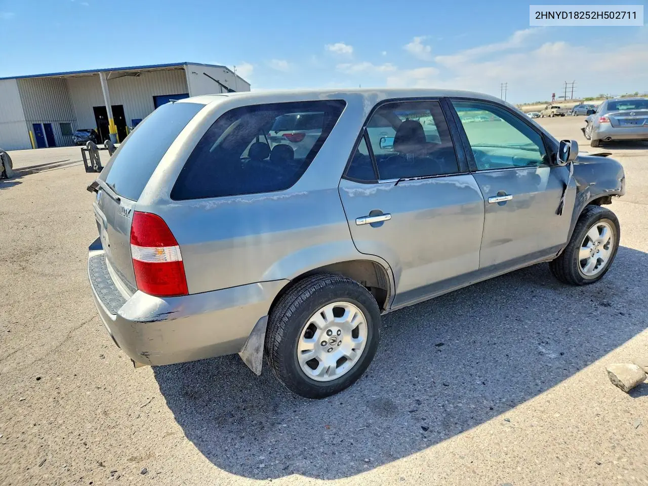 2002 Acura Mdx VIN: 2HNYD18252H502711 Lot: 53038526