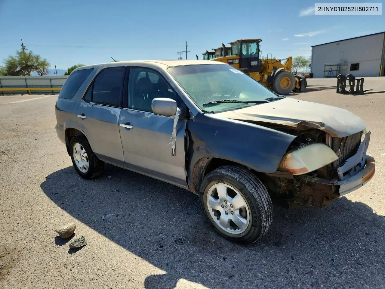 2002 Acura Mdx VIN: 2HNYD18252H502711 Lot: 53038526