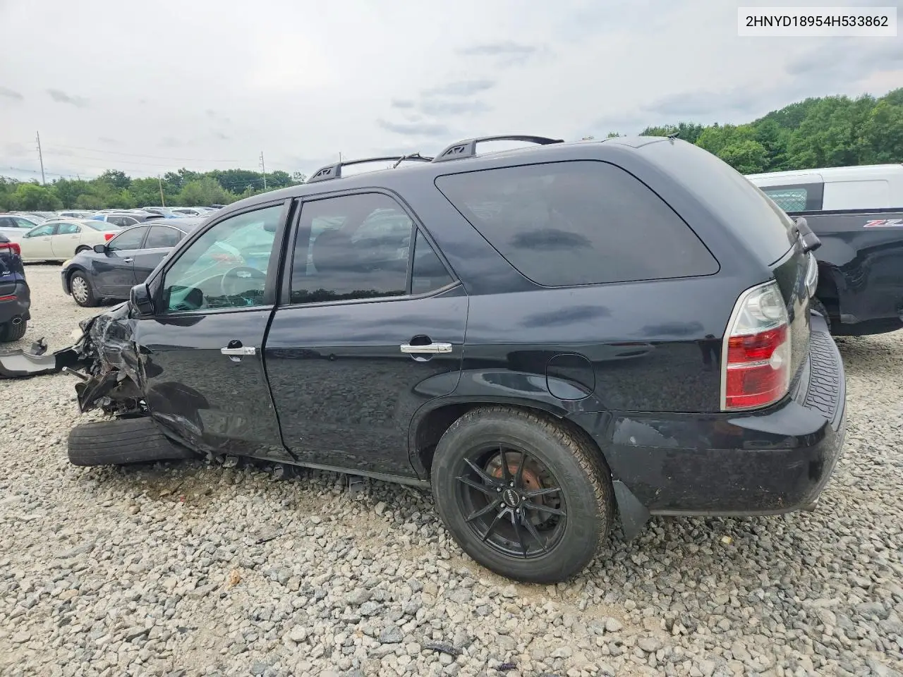 2004 Acura Mdx Touring VIN: 2HNYD18954H533862 Lot: 61926086