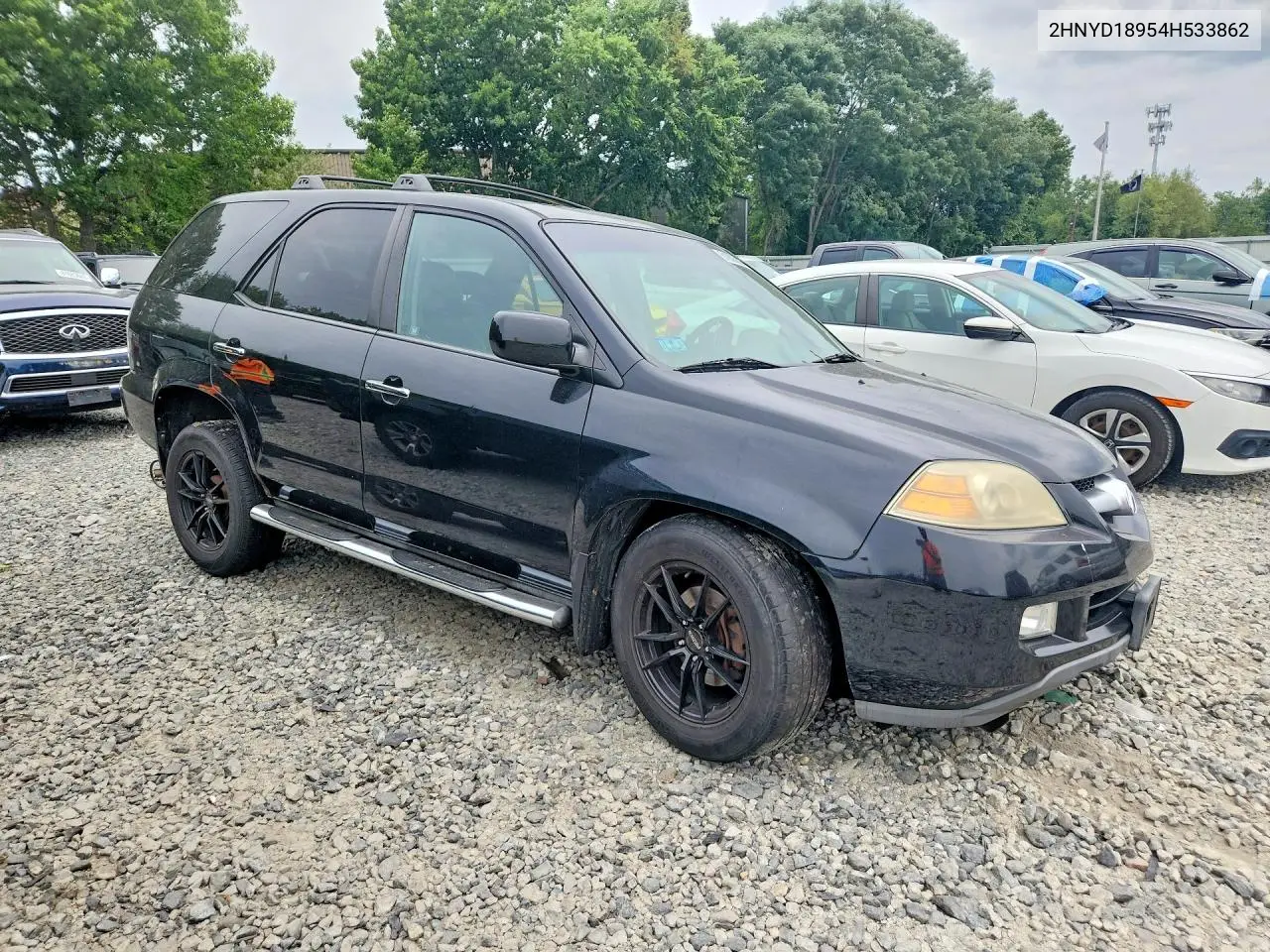 2004 Acura Mdx Touring VIN: 2HNYD18954H533862 Lot: 61926086