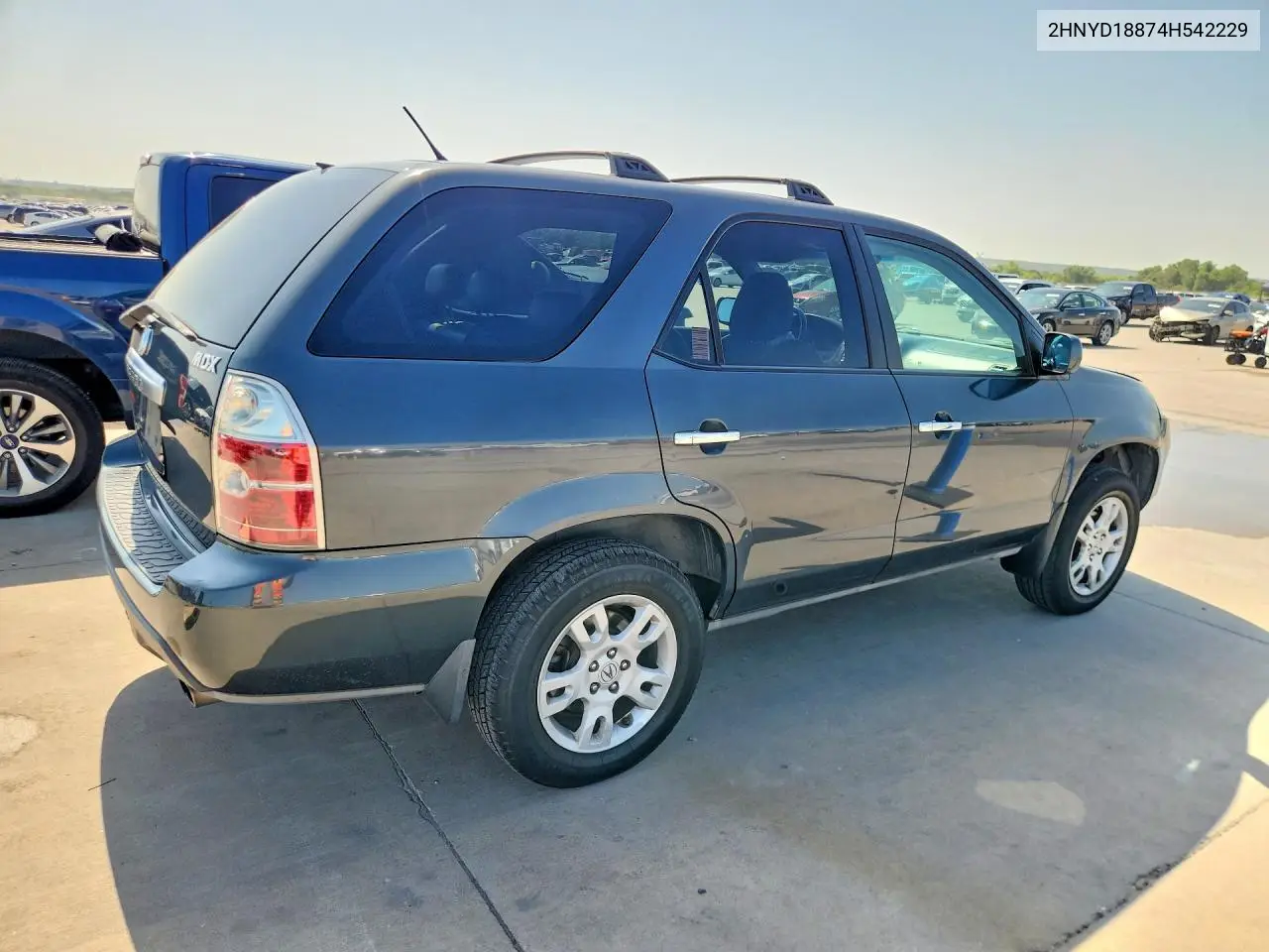 2004 Acura Mdx Touring VIN: 2HNYD18874H542229 Lot: 62148066