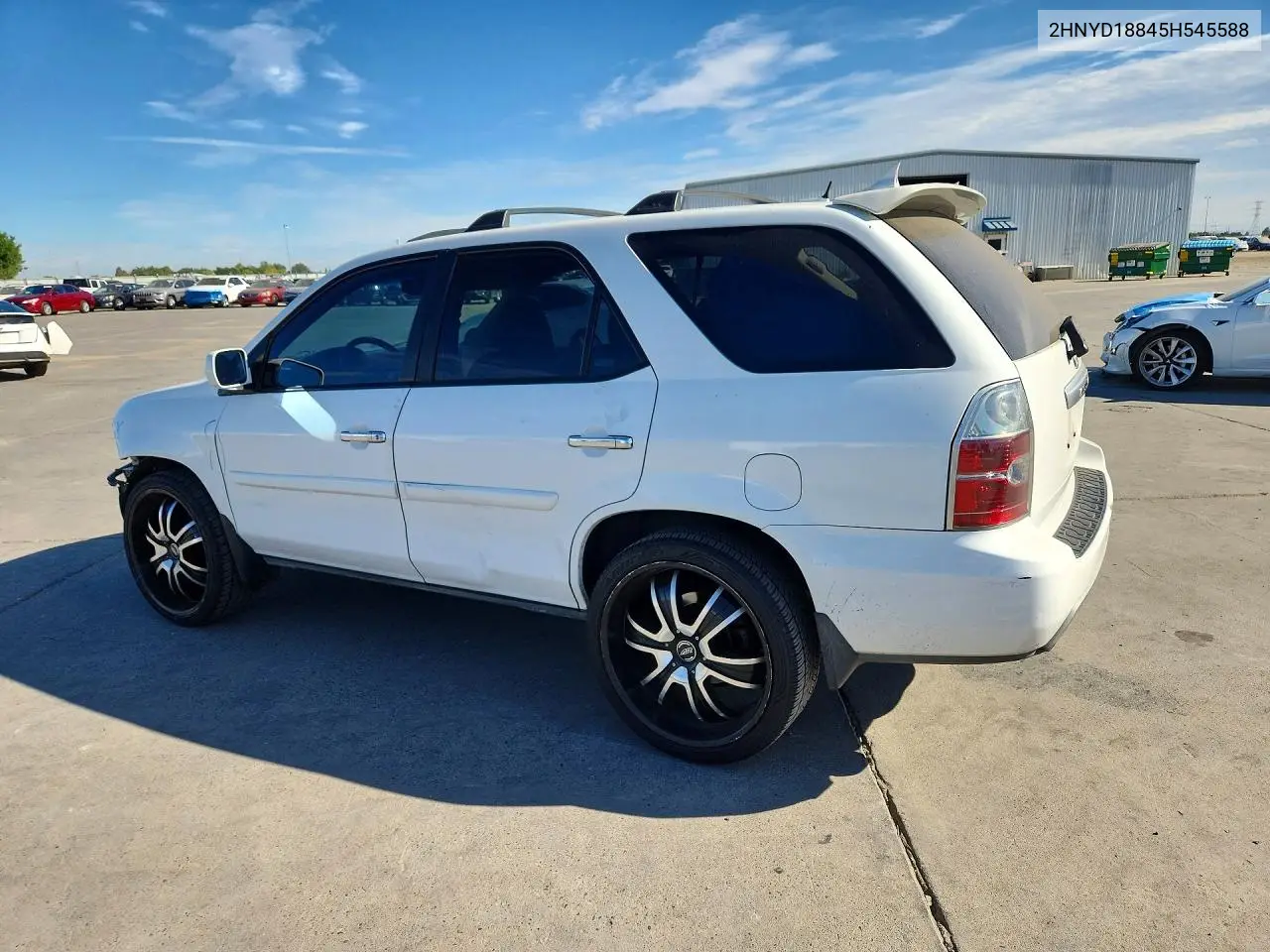 2005 Acura Mdx Touring VIN: 2HNYD18845H545588 Lot: 62130366