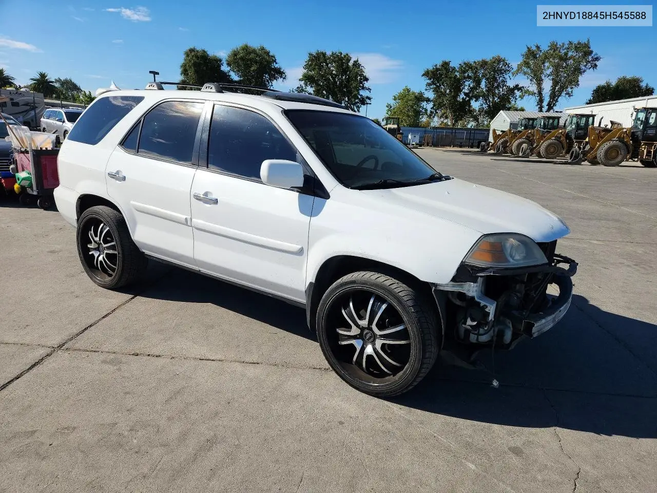 2005 Acura Mdx Touring VIN: 2HNYD18845H545588 Lot: 62130366