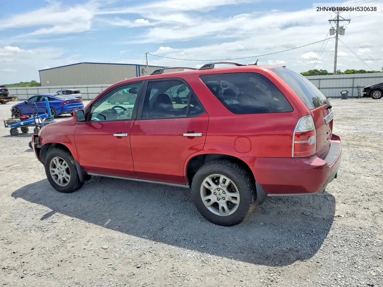 2006 Acura Mdx Touring VIN: 2HNYD18936H530638 Lot: 60997256