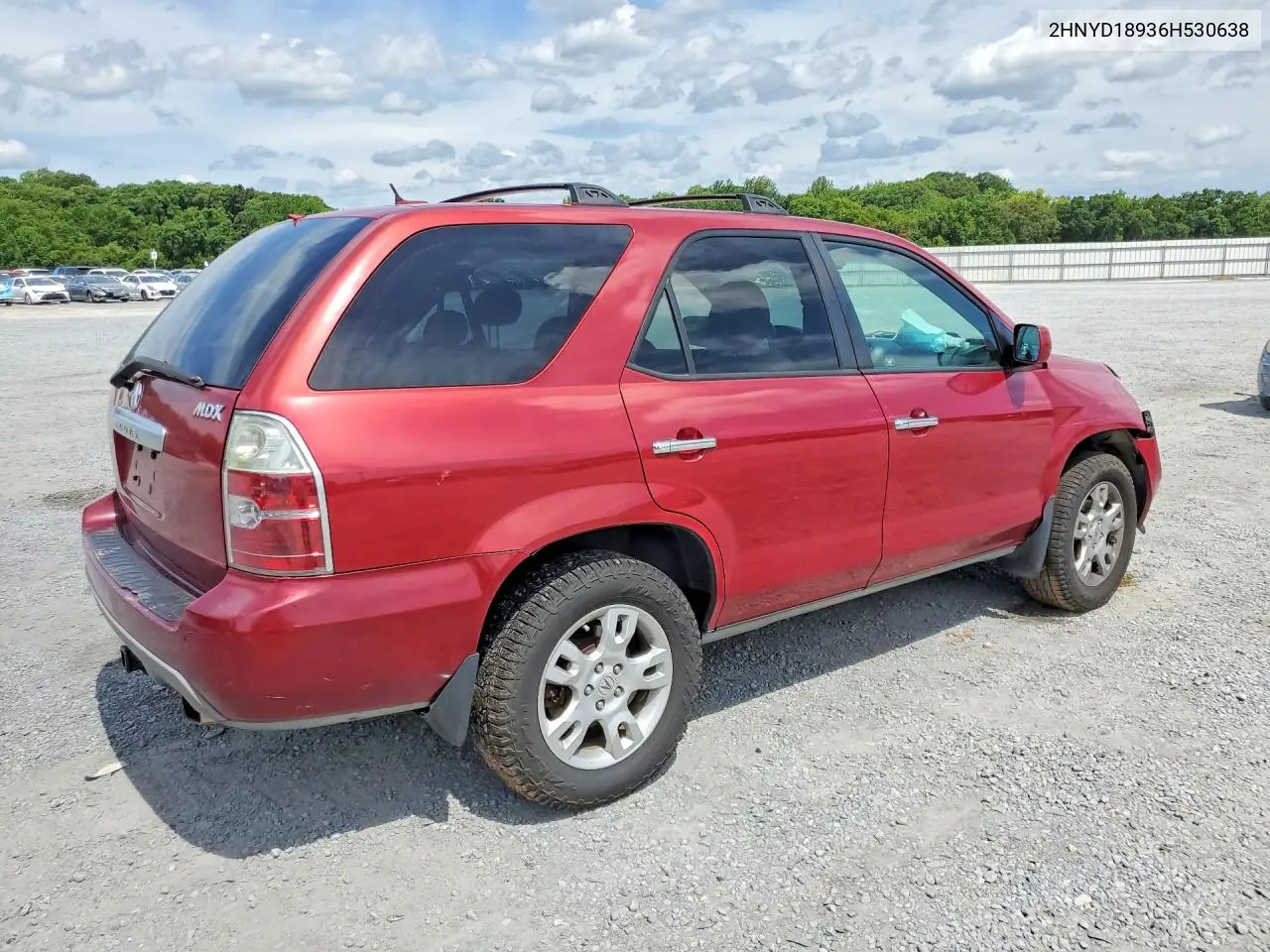 2006 Acura Mdx Touring VIN: 2HNYD18936H530638 Lot: 60997256