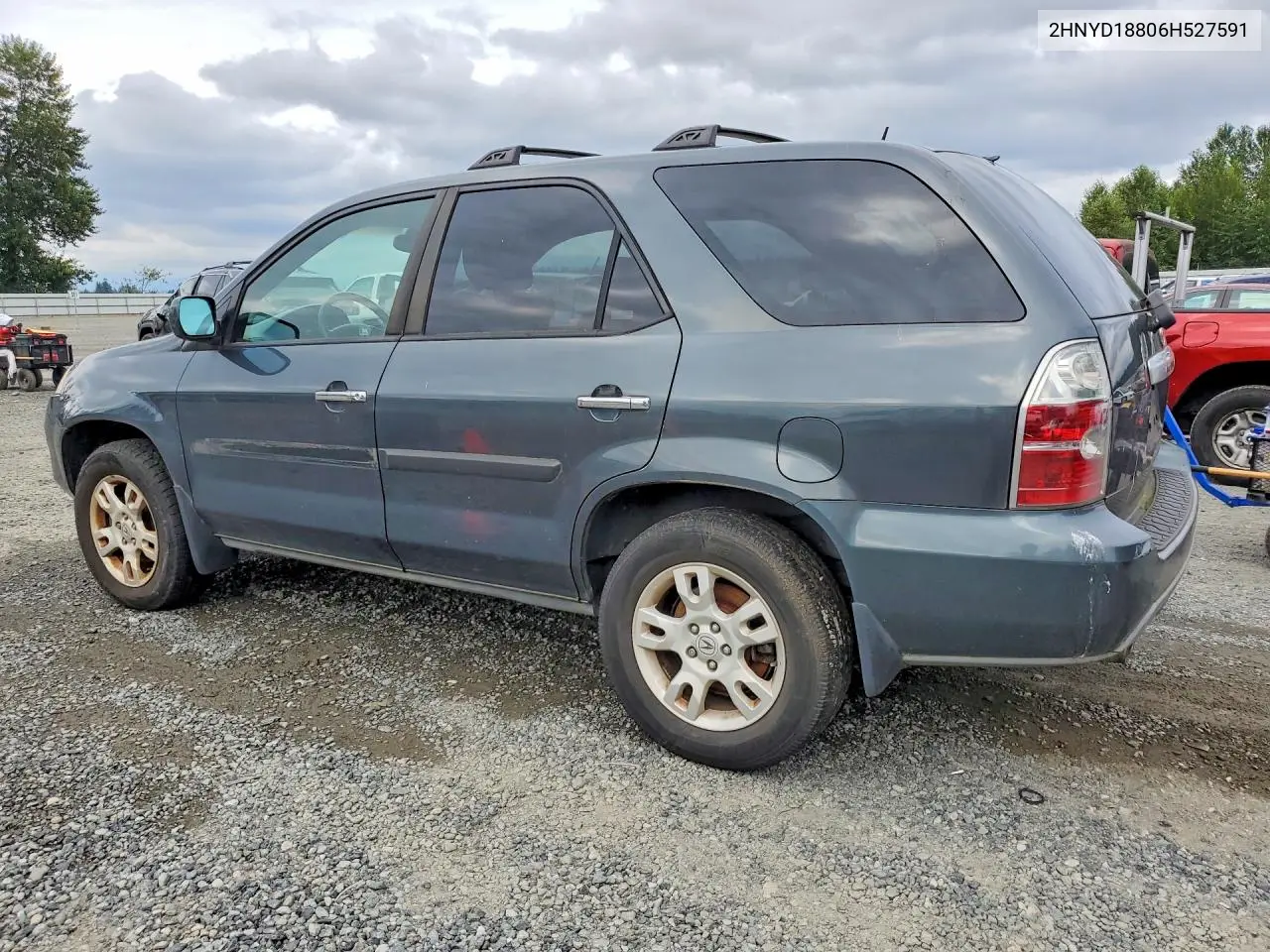 2006 Acura Mdx Touring VIN: 2HNYD18806H527591 Lot: 61084736