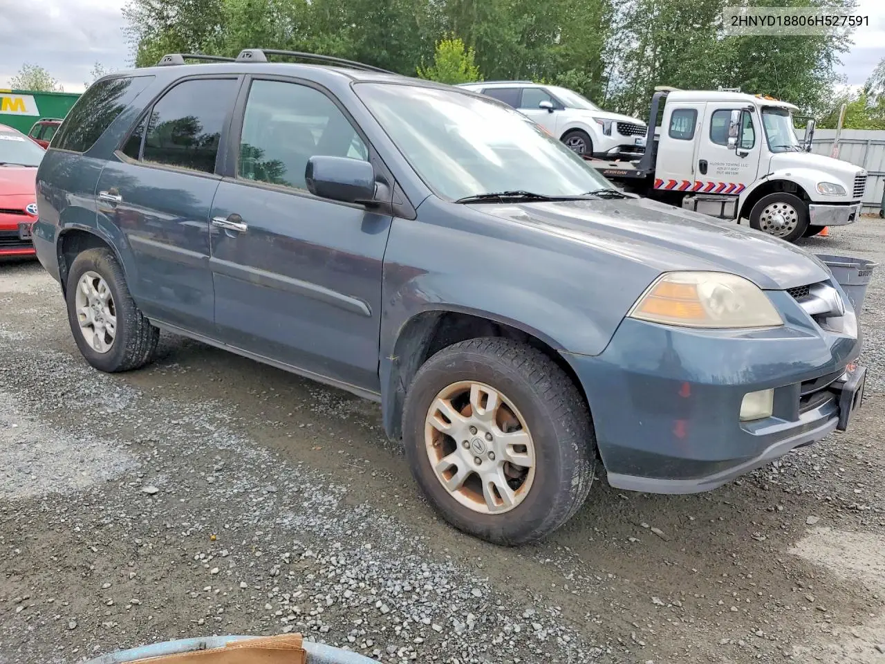 2006 Acura Mdx Touring VIN: 2HNYD18806H527591 Lot: 61084736