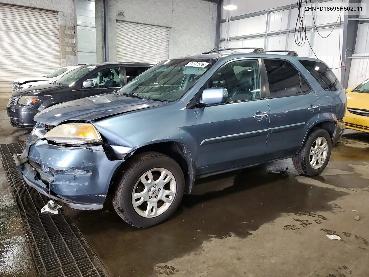 2006 Acura Mdx Touring VIN: 2HNYD18696H502011 Lot: 61131516