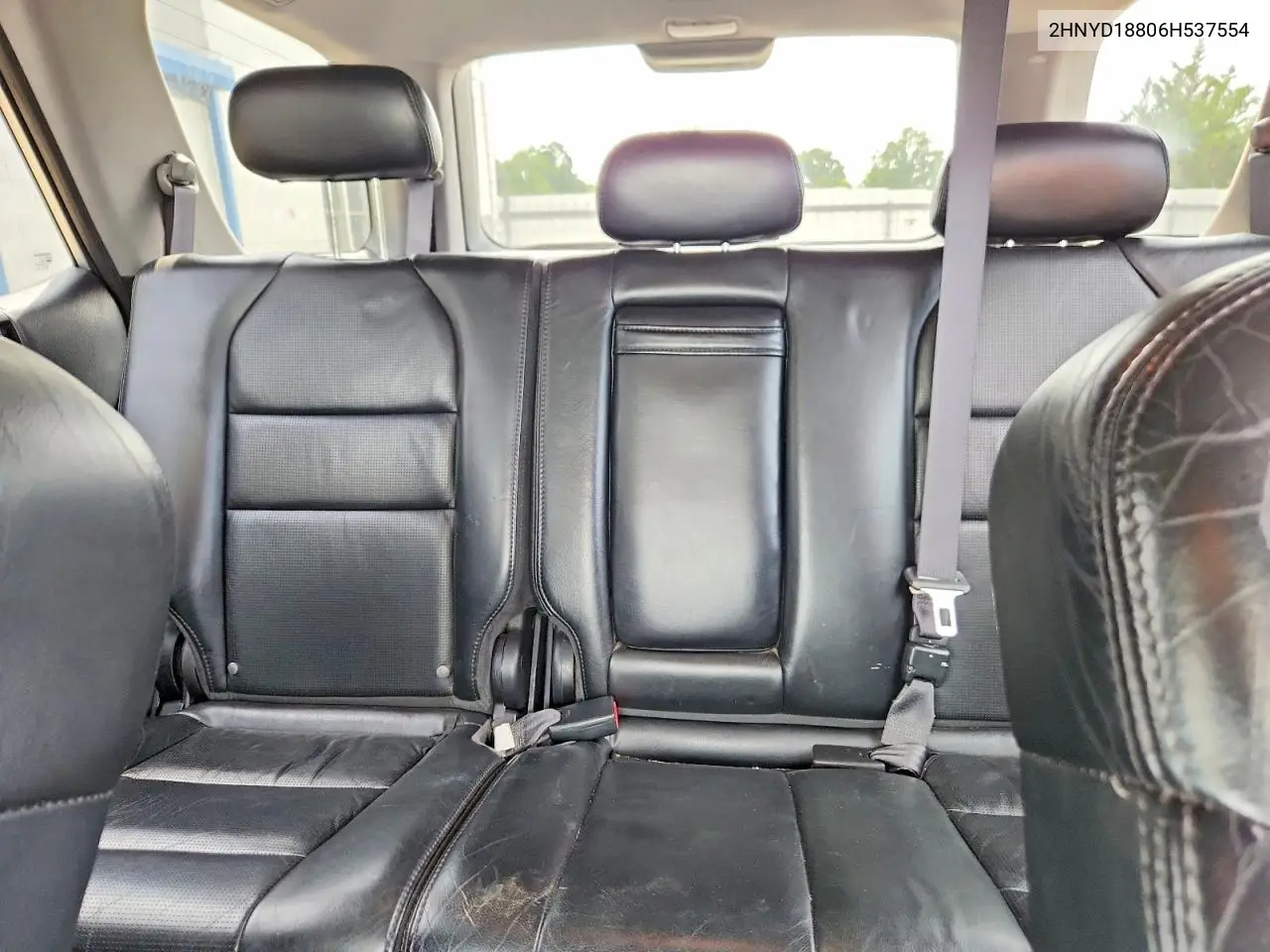2006 Acura Mdx Touring VIN: 2HNYD18806H537554 Lot: 61283206