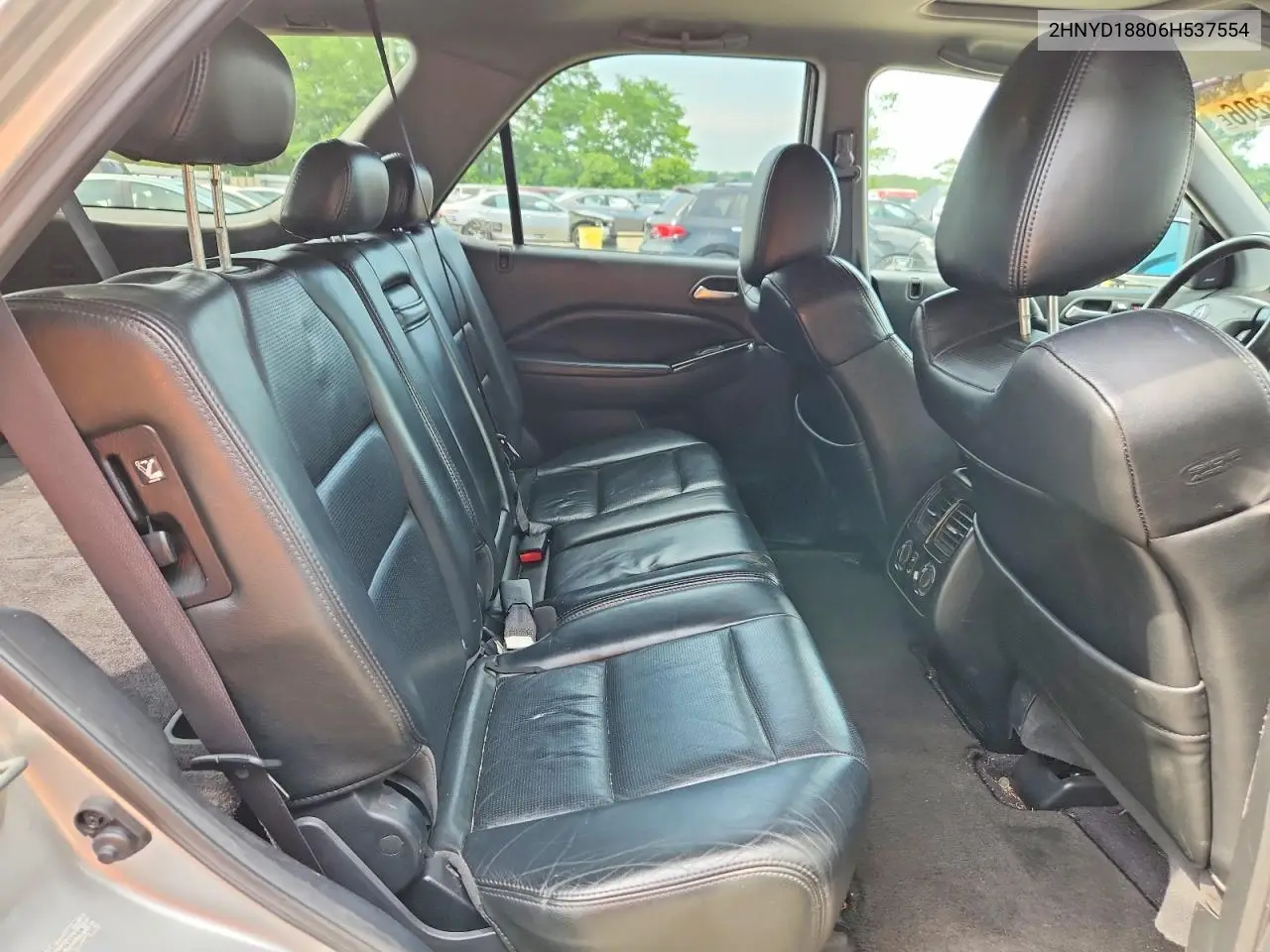 2006 Acura Mdx Touring VIN: 2HNYD18806H537554 Lot: 61283206