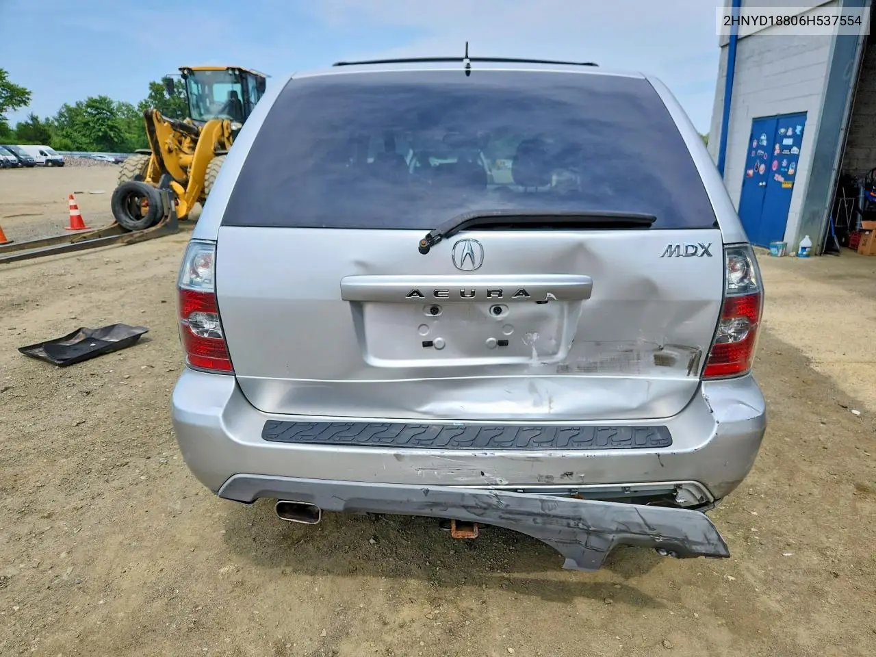 2006 Acura Mdx Touring VIN: 2HNYD18806H537554 Lot: 61283206