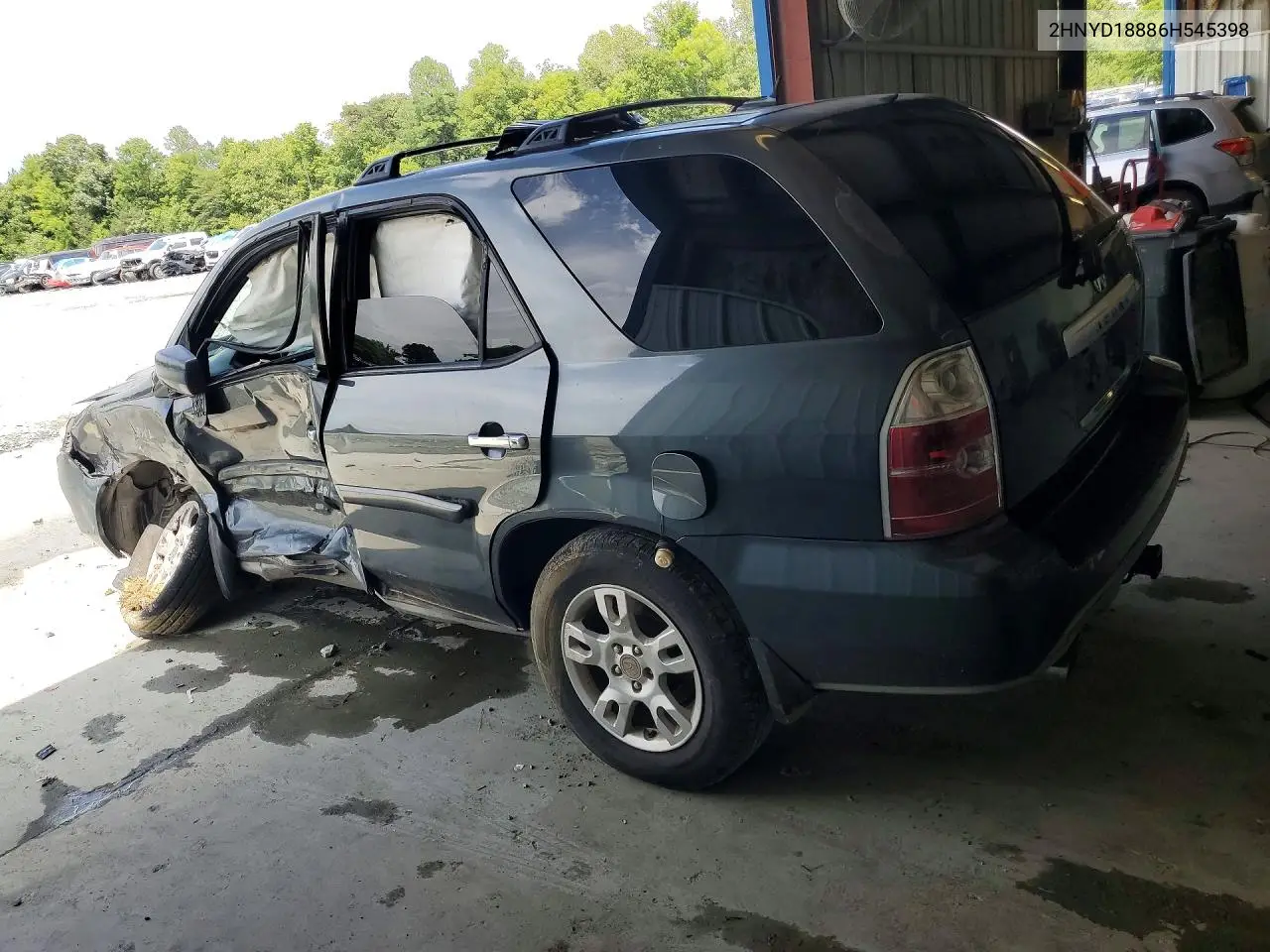 2006 Acura Mdx Touring VIN: 2HNYD18886H545398 Lot: 61880986