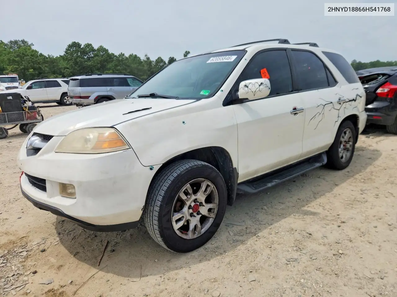 2006 Acura Mdx Touring VIN: 2HNYD18866H541768 Lot: 62055846