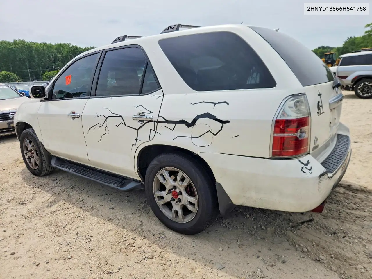 2006 Acura Mdx Touring VIN: 2HNYD18866H541768 Lot: 62055846