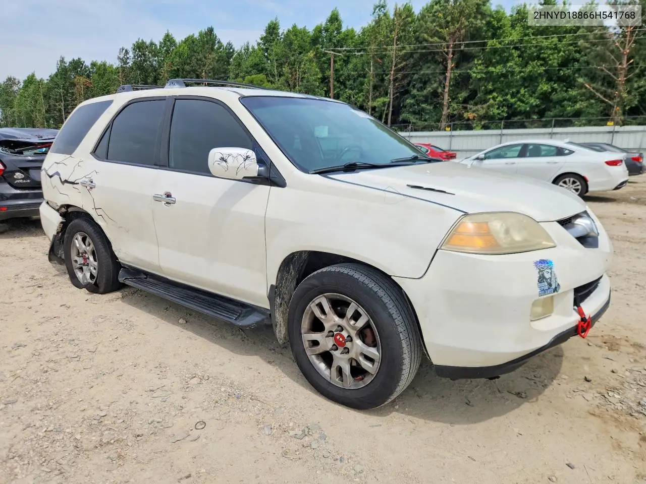2006 Acura Mdx Touring VIN: 2HNYD18866H541768 Lot: 62055846