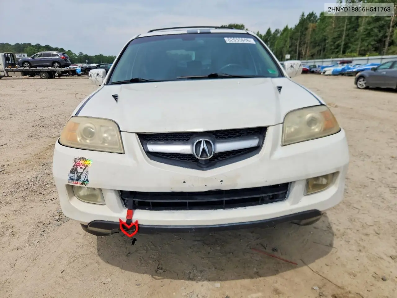 2006 Acura Mdx Touring VIN: 2HNYD18866H541768 Lot: 62055846